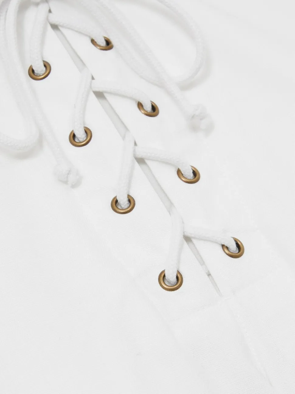 Short Reiss Clement en coton à lacets