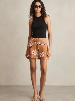 Short Reiss Sammie en sergé imprimé