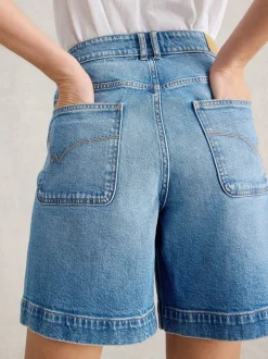 Short White Stuff Tia en jean