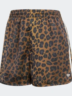 Shorts Adidas Original en satin imprimé