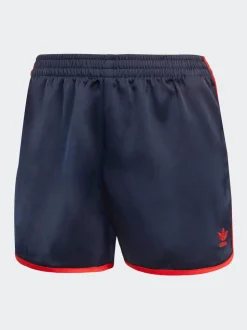 Shorts Adidas Original Sprinter en satin à 3 rayures