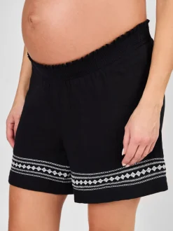 Shorts de maternité JoJo Maman Bébé brodé