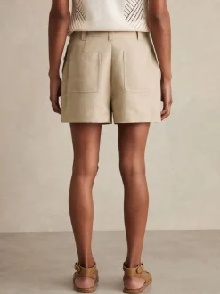 Shorts en lin Reiss Ashby