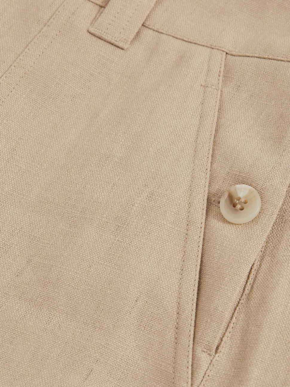 Shorts en lin Reiss Ashby