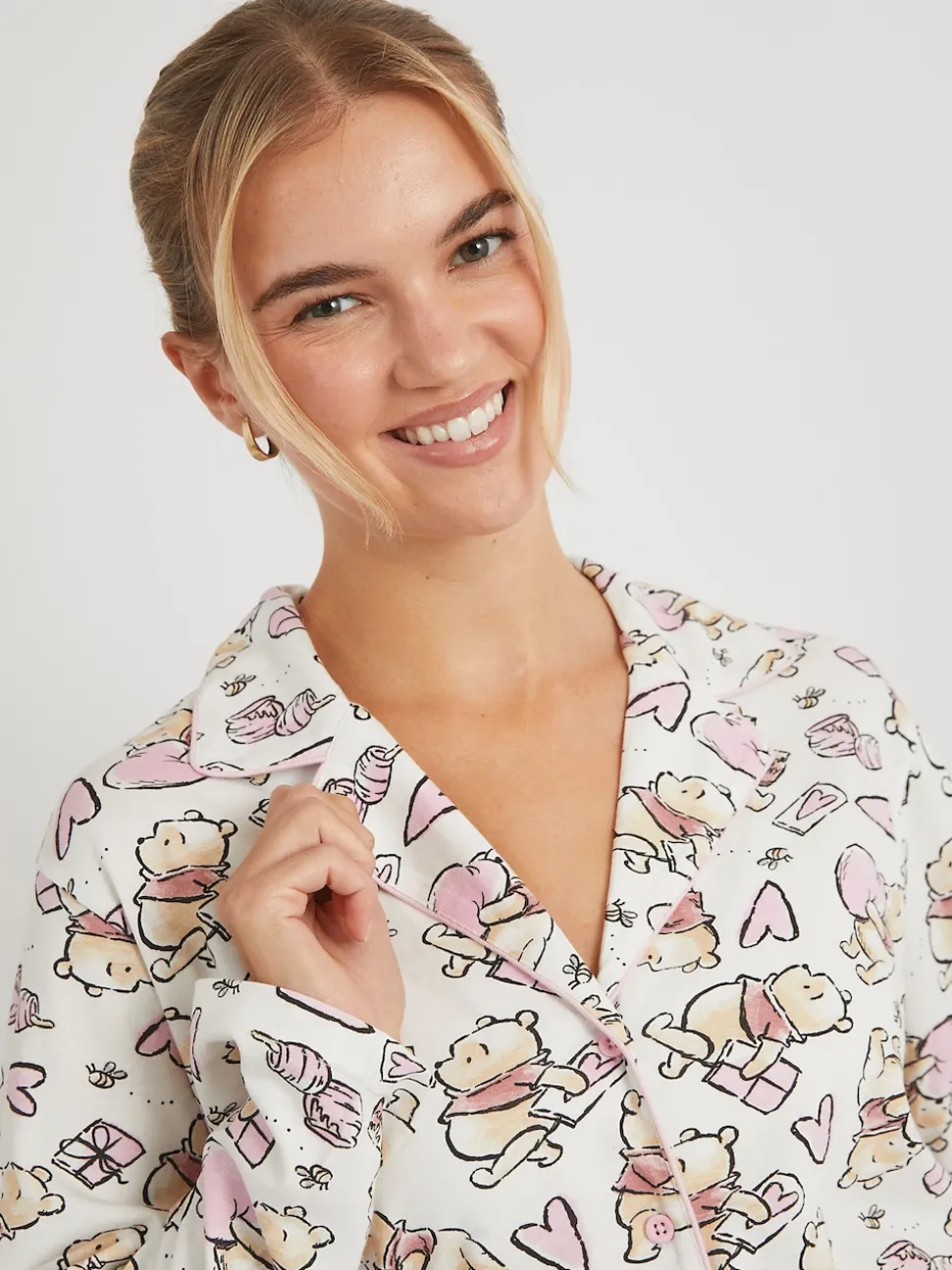 Skinnydip Disney Pyjamas Winnie The Pooh Love Ensemble