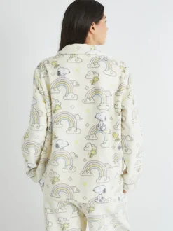 Skinnydip Peanuts x Skinnydip Snoopy Ensemble pyjama en polaire arc-en-ciel