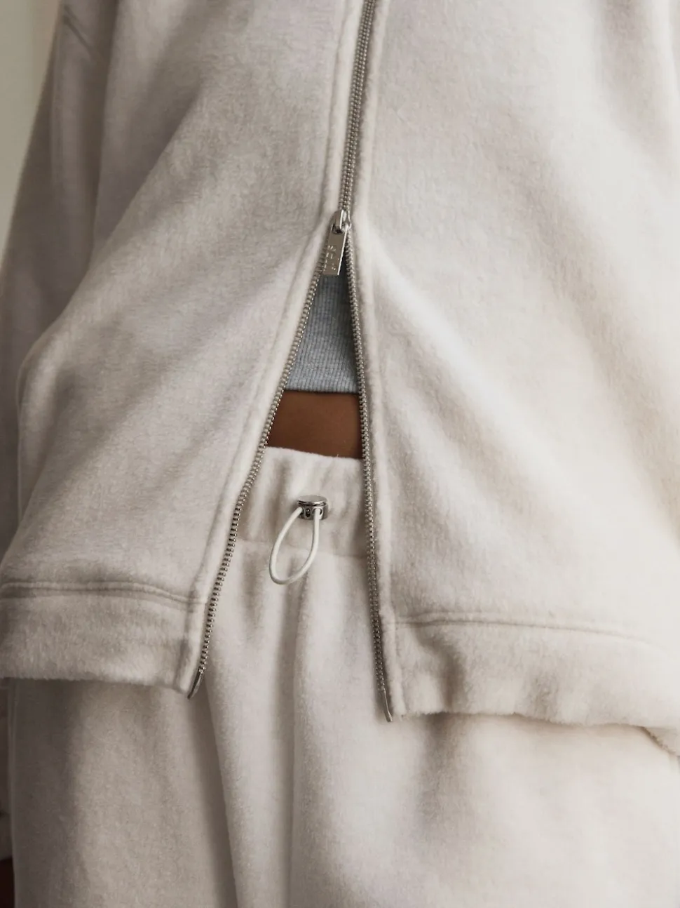 soi-même. Polaire polaire zippée