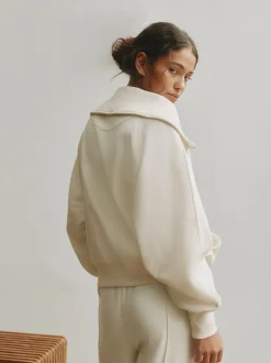 soi-même. Sweat-shirt à col zippé