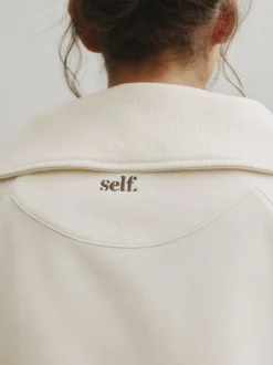 soi-même. Sweat-shirt à col zippé