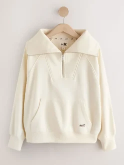 soi-même. Sweat-shirt à col zippé