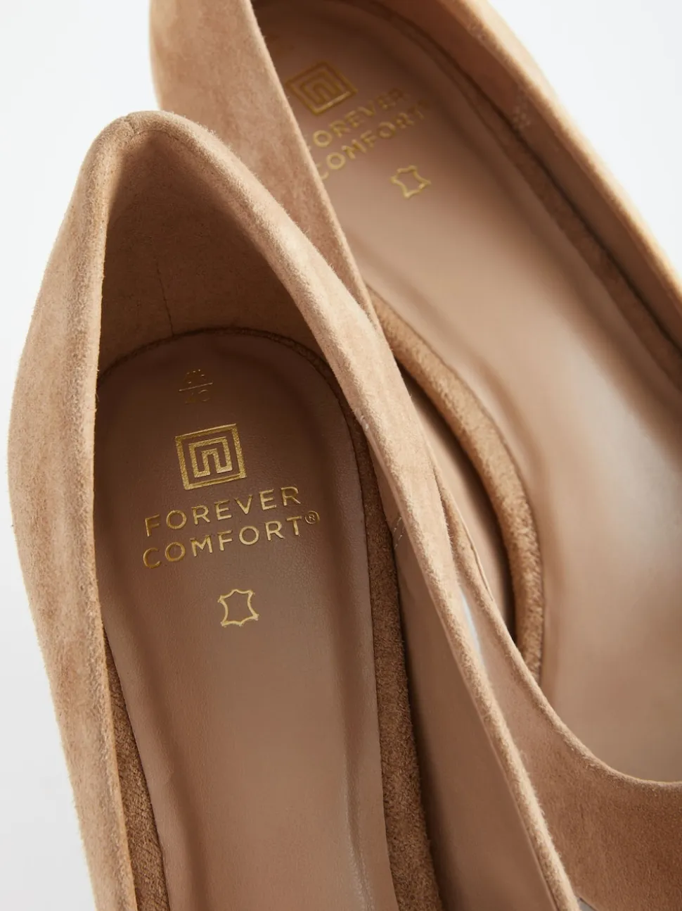 Suede de chameau - Chaussures de milieu de terrain en cuir