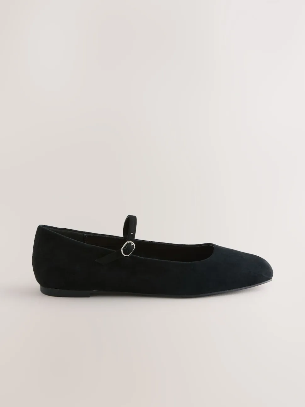 Suede noire - Chaussures Mary Jane en cuir à bout carré Forever Comfort®