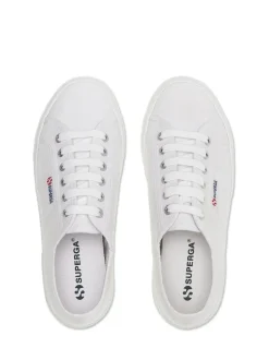Superga 2740 Platform White Trainers