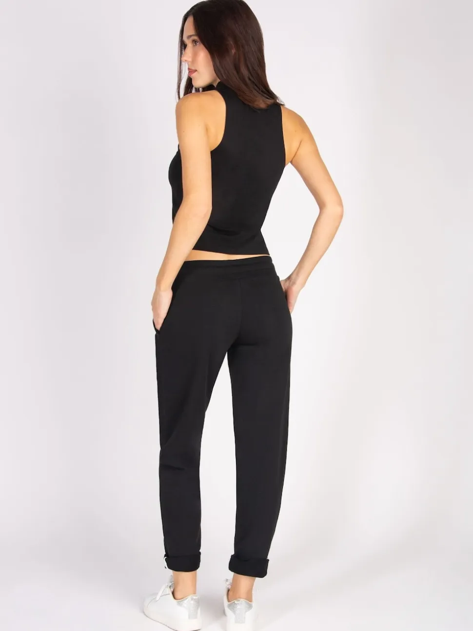 Survêtement Pineapple femme droit à ourlet roulé