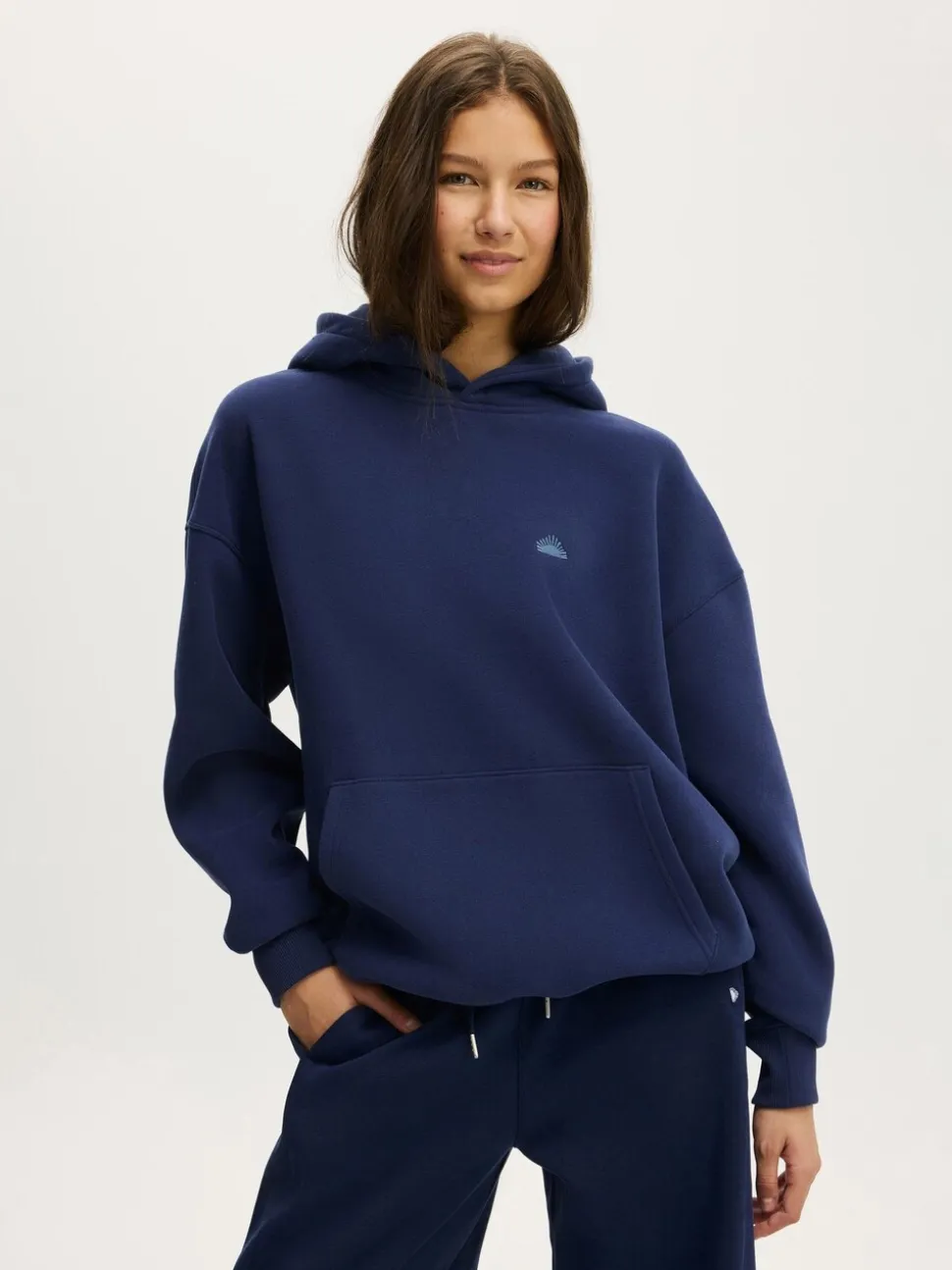 Sweat à capuche graphique haut de gamme en coton sur peluche