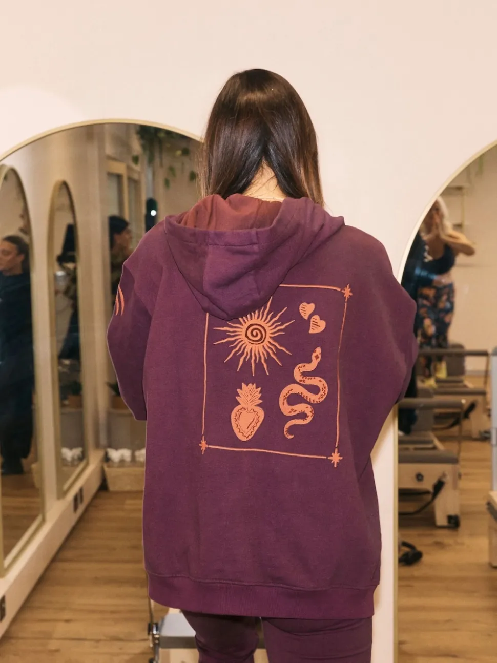 Sweat à capuche Never Fully Dressed en coton