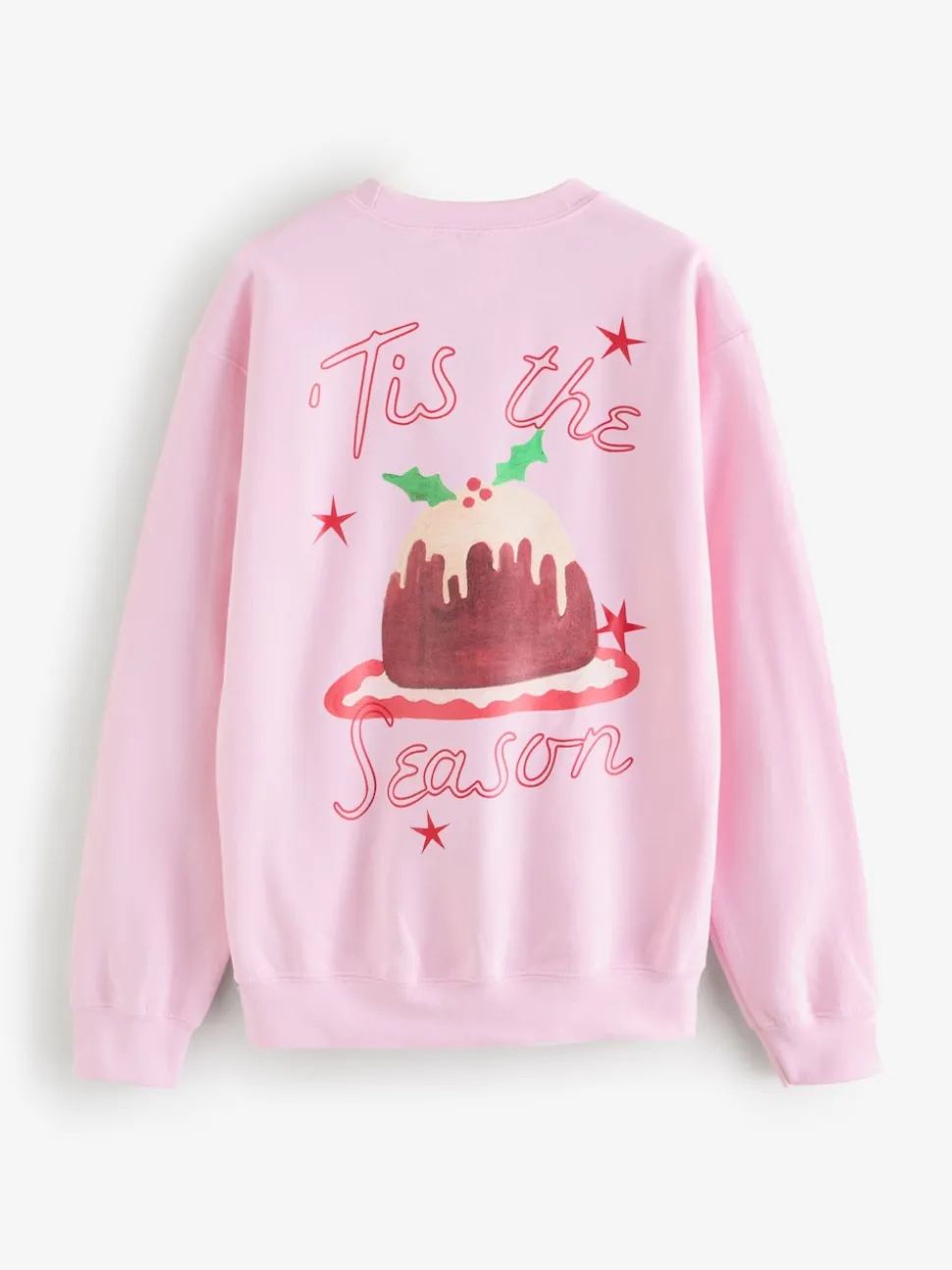 Sweat-shirt Graphique Bon Noël Tis The Season Back