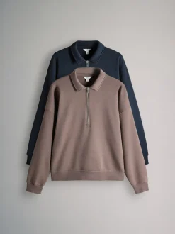 Sweat-shirt zippé à col The Set 2