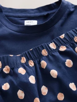 Tache de marine - Ensemble pyjama short en coton