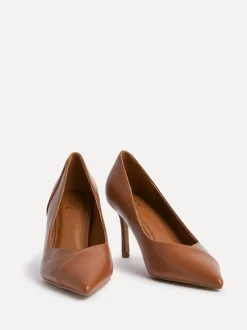 Tan - Linzi Chaussures à talons bicolores style court