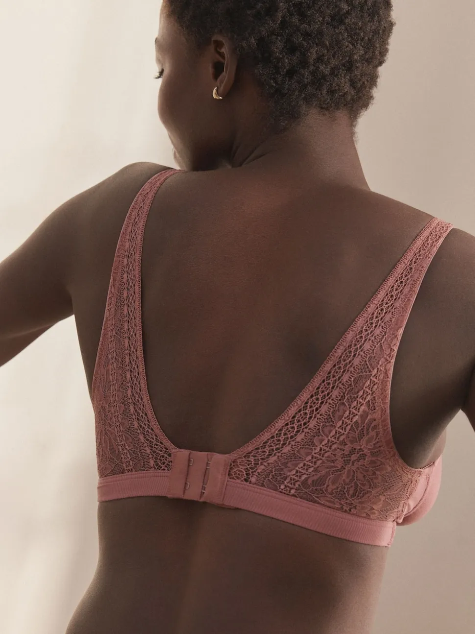 Taupe (Taupe) - Soutien-gorge Ultimate Comfort Premium en dentelle et micro modal