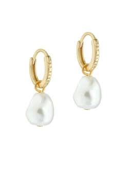 Ted Baker PERIAA : Boucles d’oreilles Huggie en perles