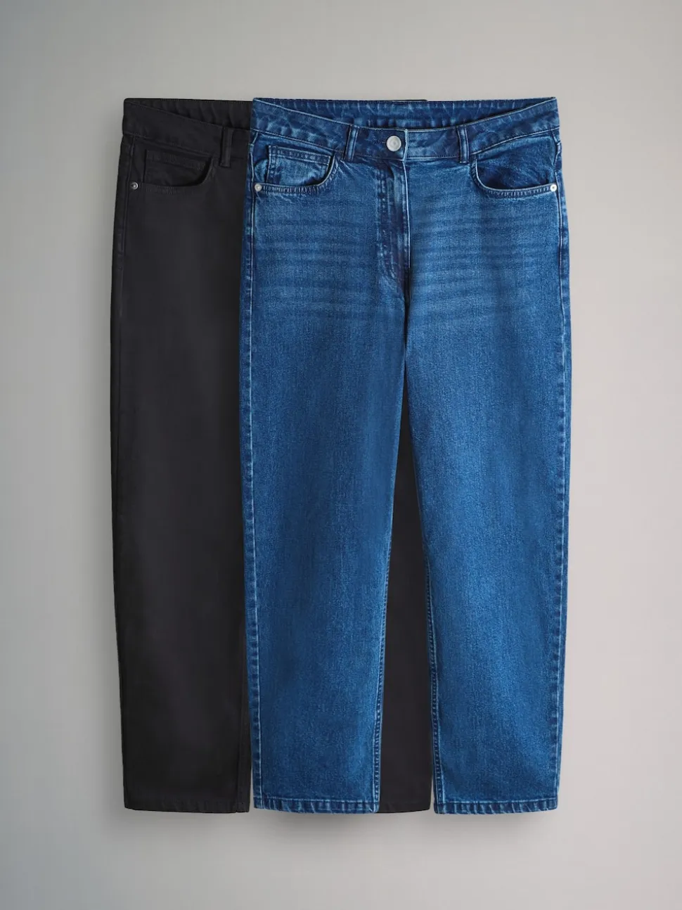 The Set lot de 2 Jean mom