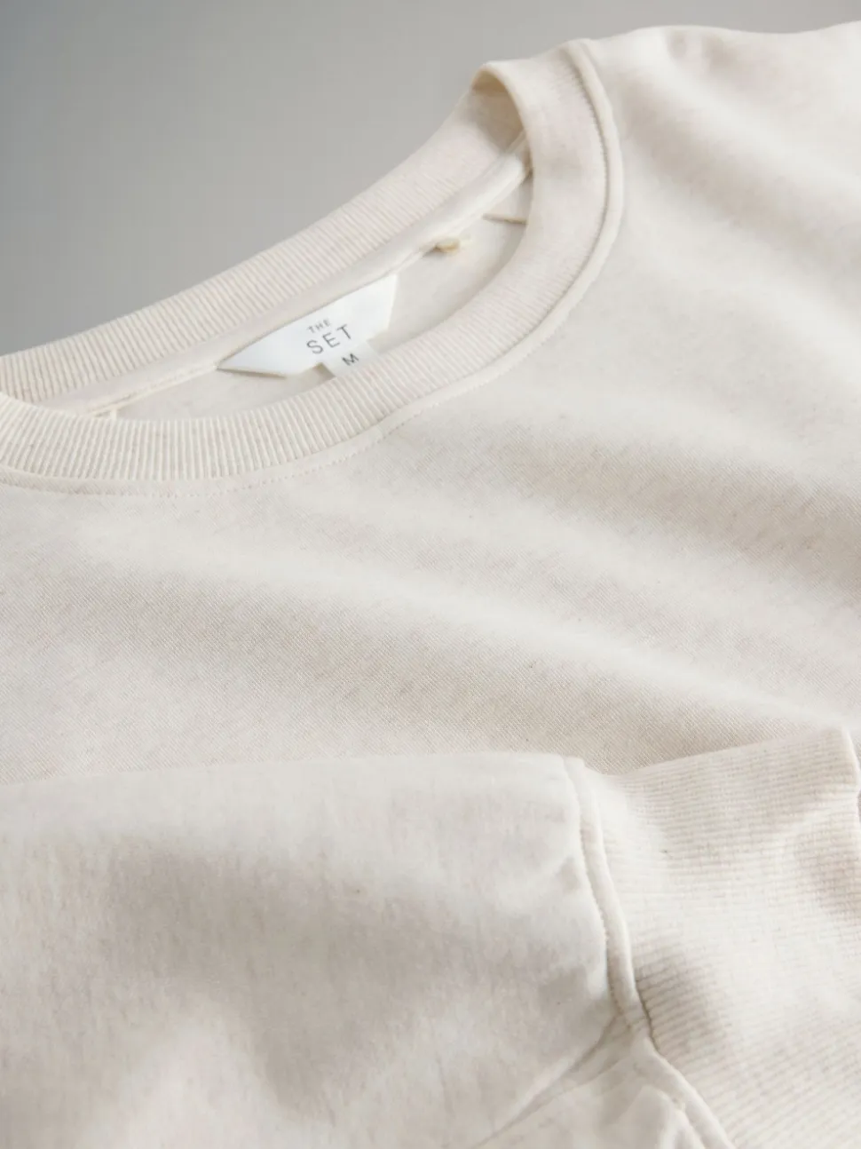 The Set lot de 2 Sweat-shirts Col rond Décontracté