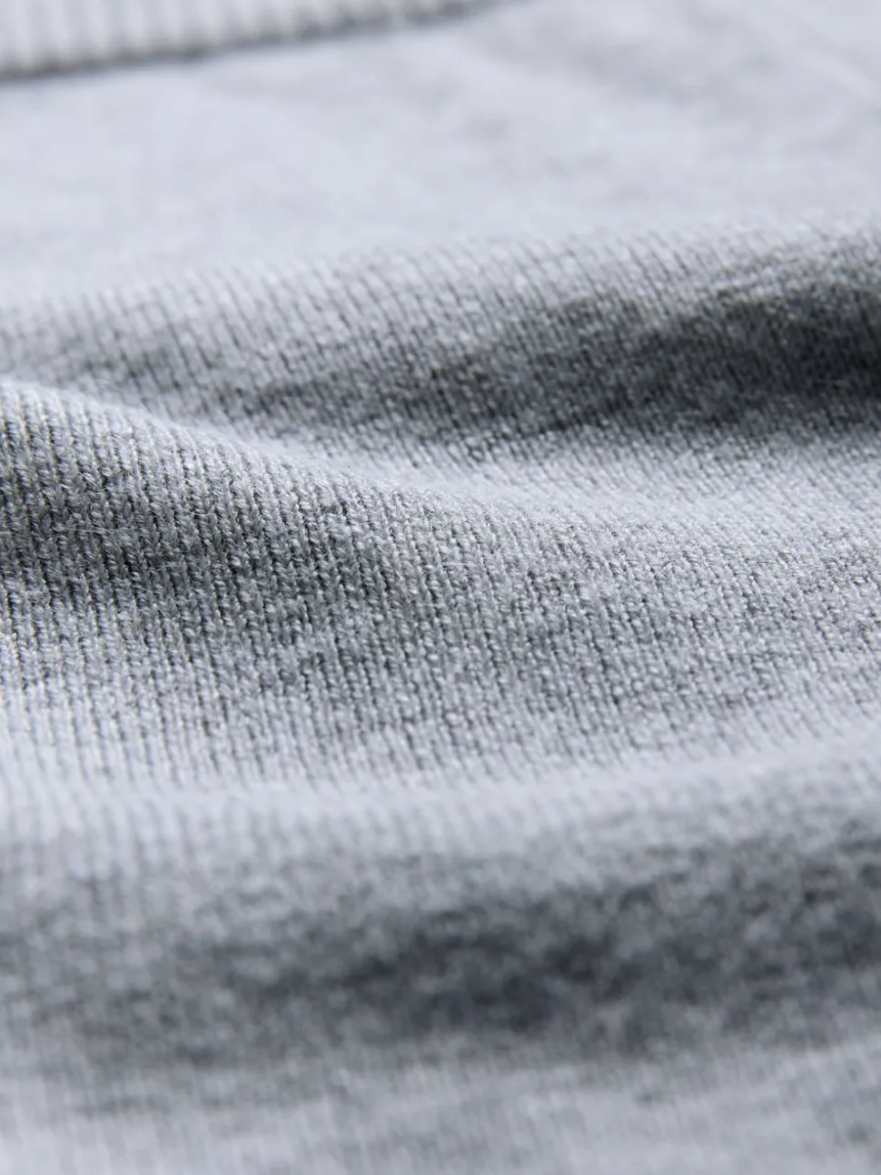 The Set Sweat-shirt à capuche côtelé en maille et Pantalons Jambe large