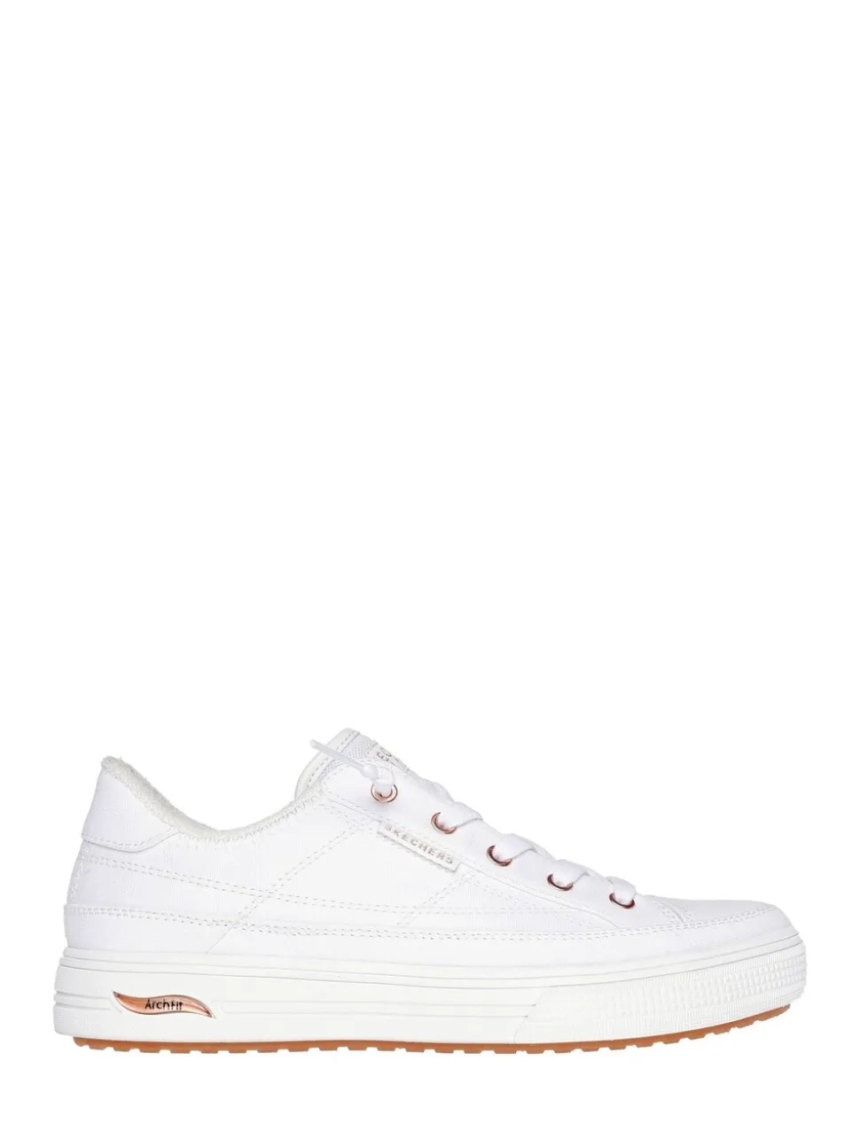 Toile blanche - Skechers Arch Fit Arcade Baskets pour femme