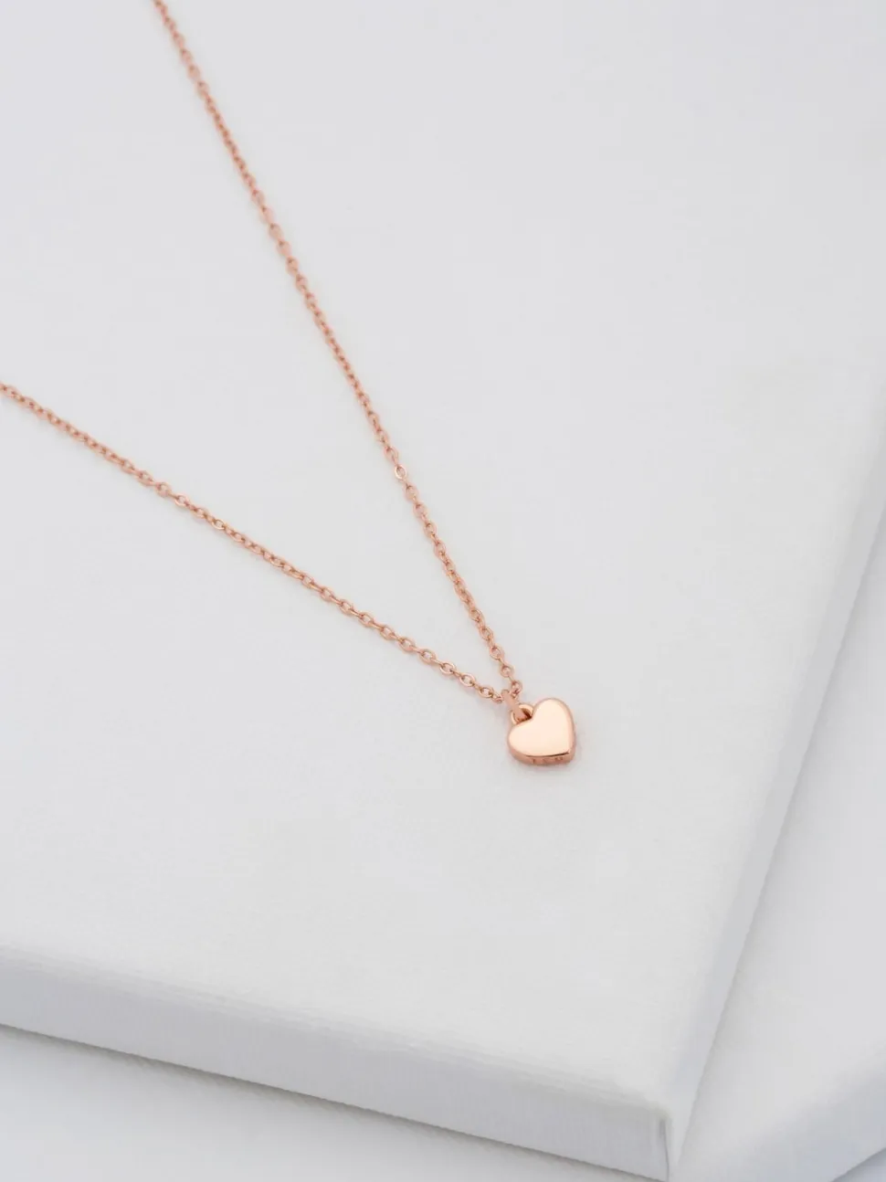Ton d'or de rose - Ted Baker HARA : Collier avec pendentif petit cœur