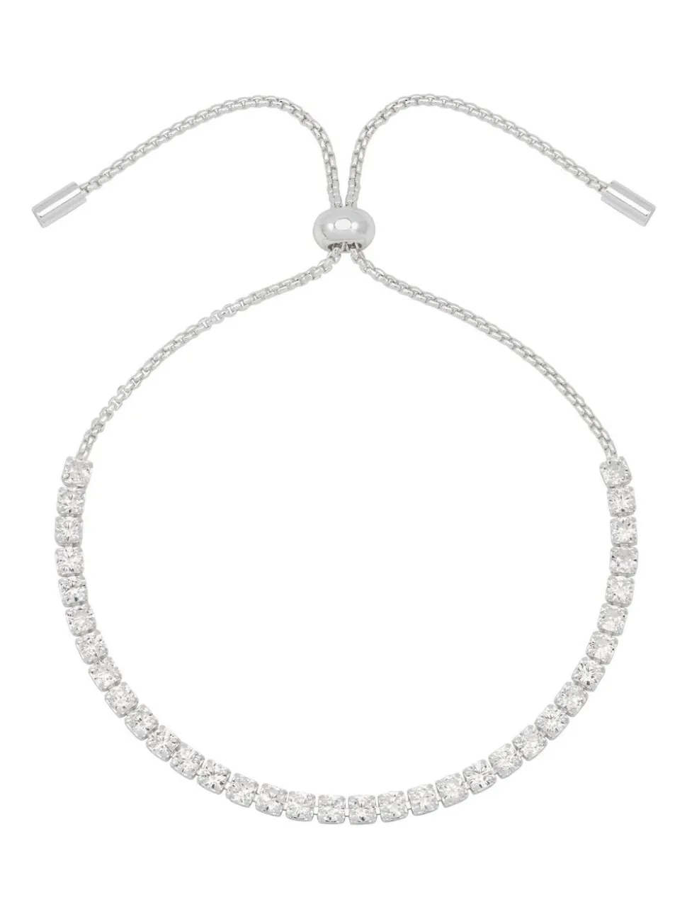 Tonalité argentée - Bracelet de tennis Estella Bartlett