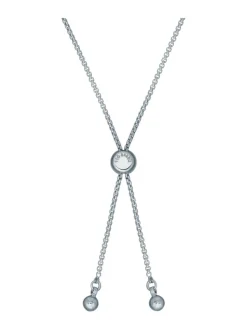 Tonalité argentée - Ted Baker Tone Melrah: Bracelet Curseur Icon Crystal, cristal transparent