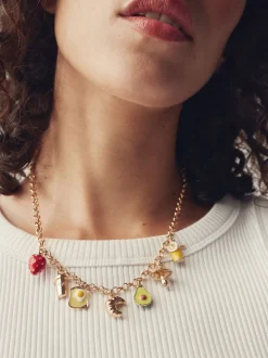 Tonalité d'or - Collier Brunch Charm