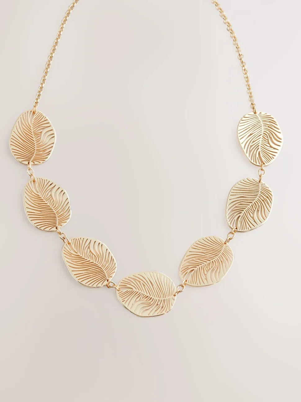 Tonalité d'or - Collier filigrane