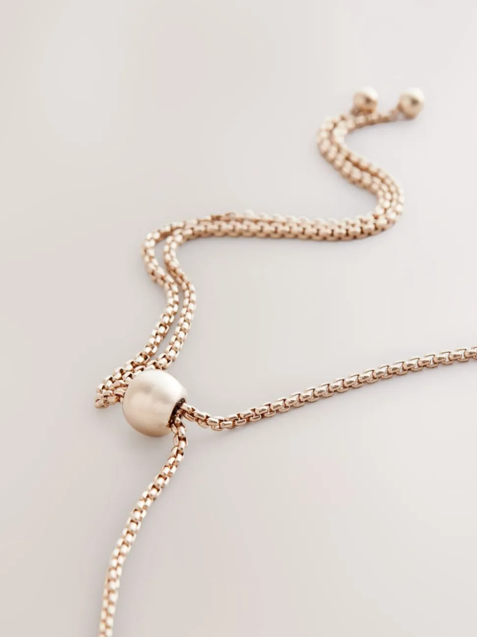 Tonalité d'or - Collier pully effet perles scintillantes