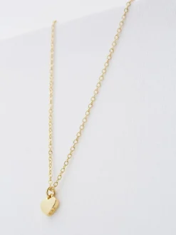 Tonalité d'or - Ted Baker HARA : Collier avec pendentif petit cœur
