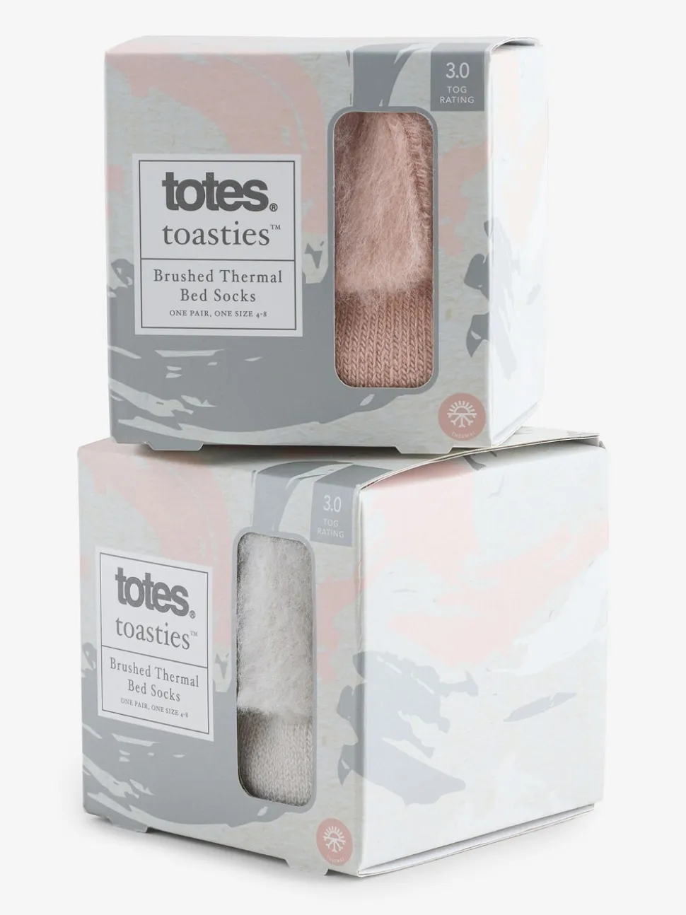 Totes lot de Chaussettes de lit brossées pour dames 2 paires