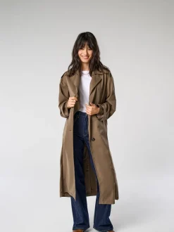 Trench-coat Only long