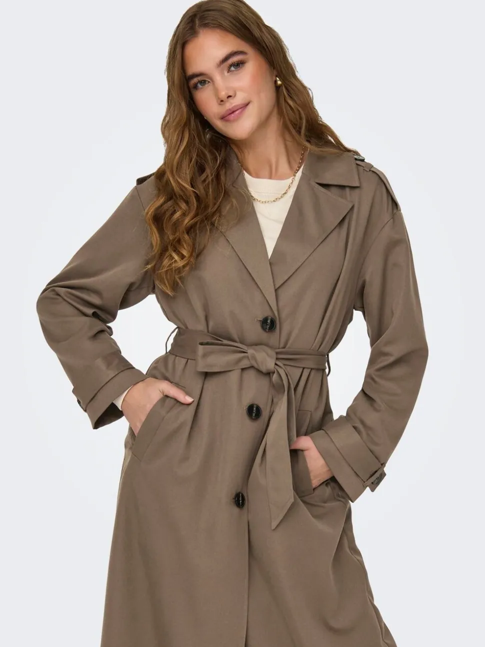 Trench-coat Only long