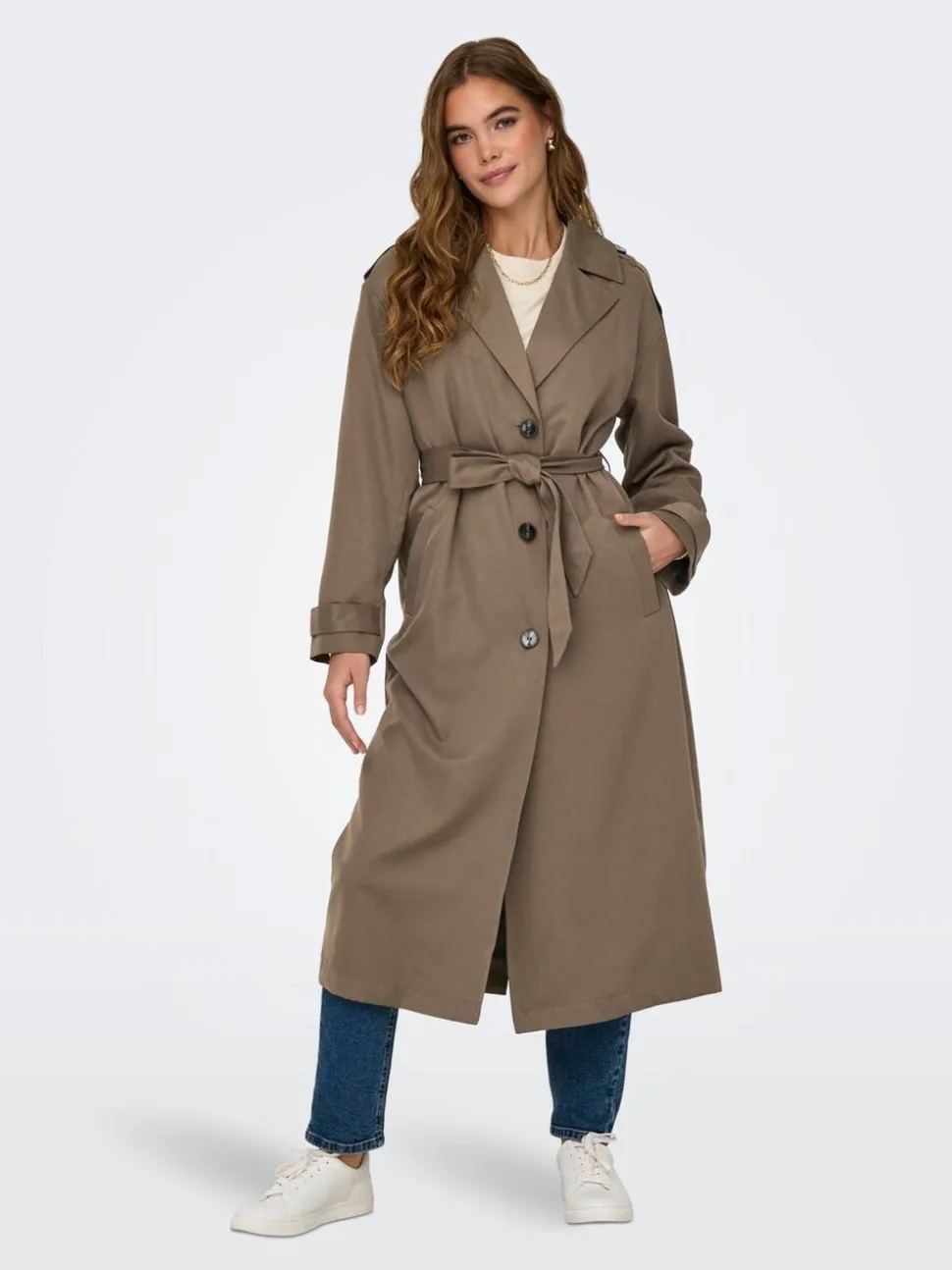 Trench-coat Only long
