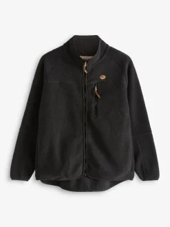 Trespass Quake Fleece Noir Veste