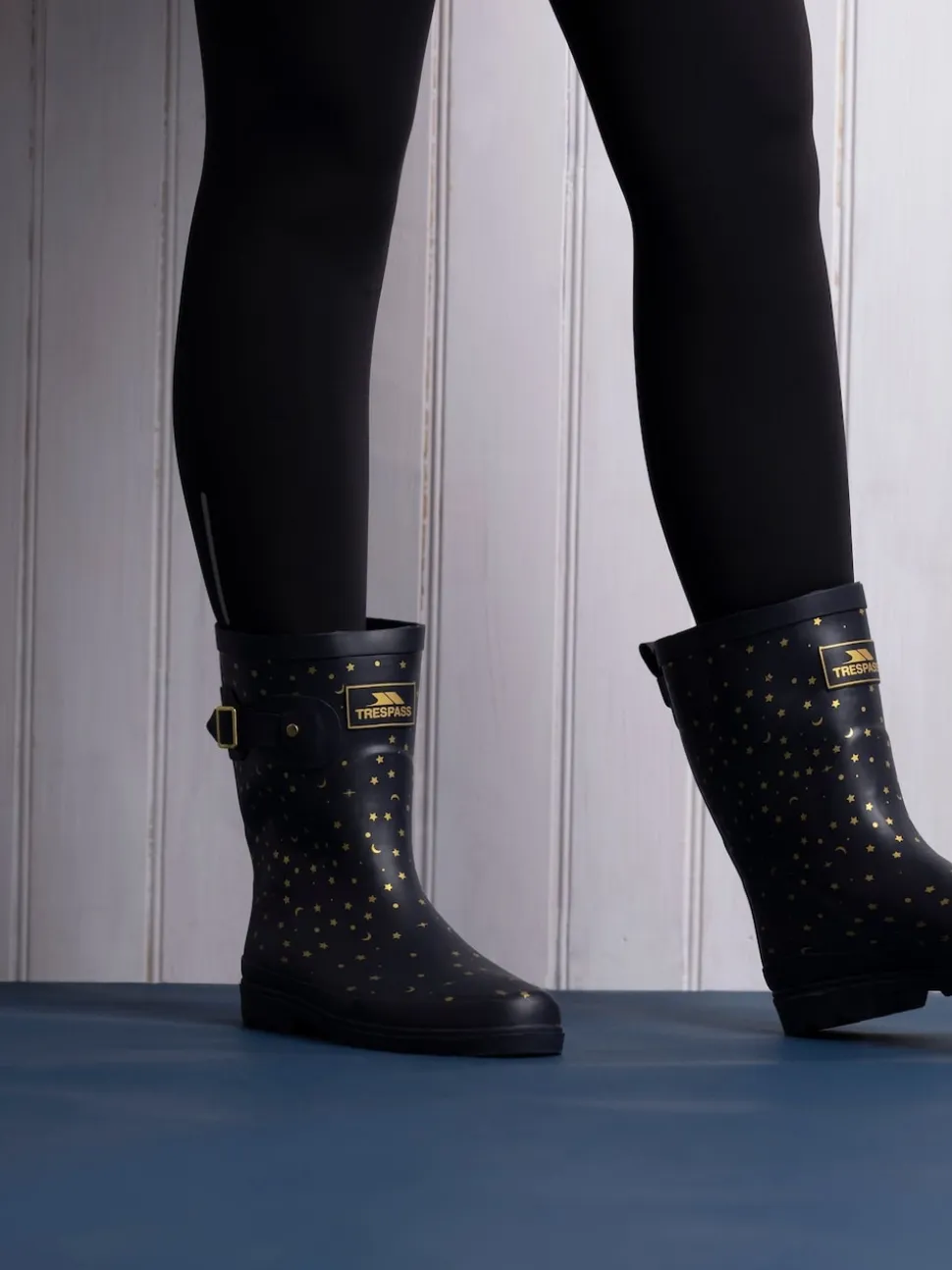 Trespass Wellies Celeste mi-longs