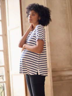 T-shirt Seraphine Grossesse et Allaitement Manches courtes