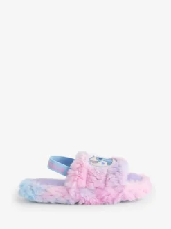 Vanilla Underground Womens Disney Stitch Fluffy Slipper Curseur