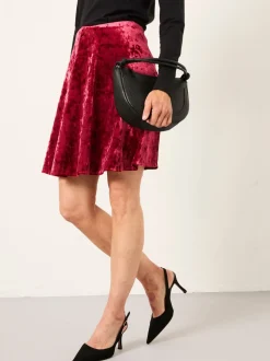Velours Bordeaux - Jupe FatFace