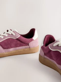 Velours côtelé rose - Forever Comfort® Lacets Formateurs