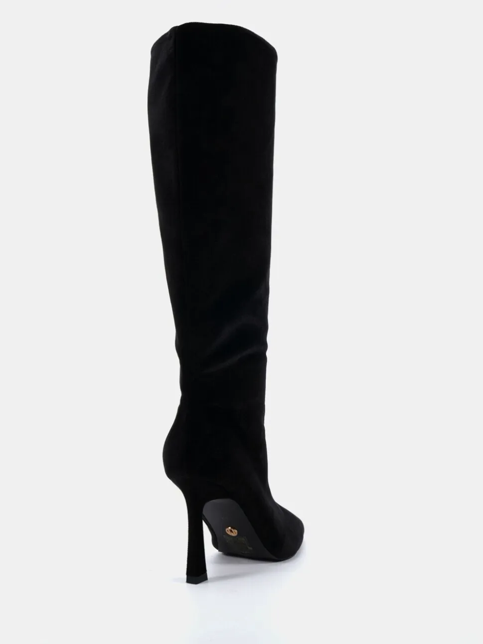 Velours noir - Novo Bottes au genou extensibles à bout pointu Galaxy