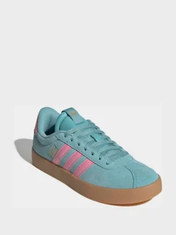 Vert - Adidas VL Court 3.0 Formateurs