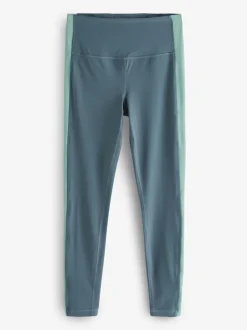 Vert - Athleta Elation Sport Rayure Ultra Grande taille Leggings